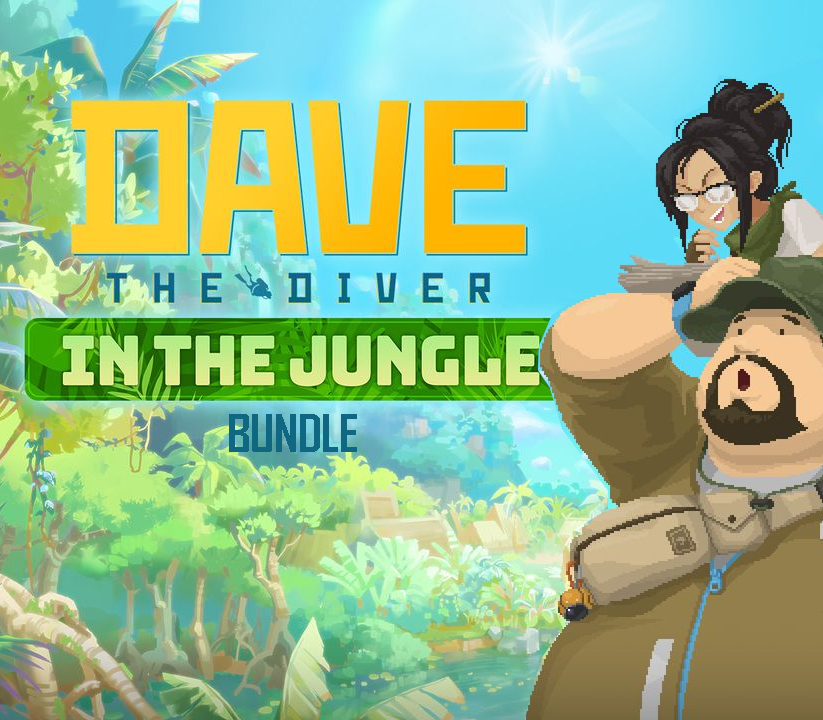 DAVE THE DIVER in the Jungle Bundle PC Steam CD Key Logo