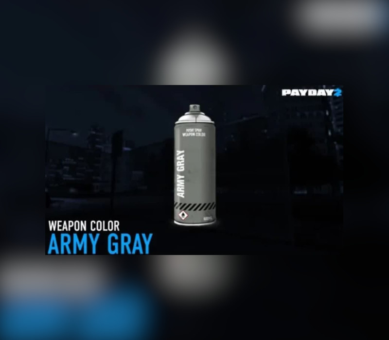 PAYDAY 2 - Army Gray Weapon Color DLC Steam CD Key Logo