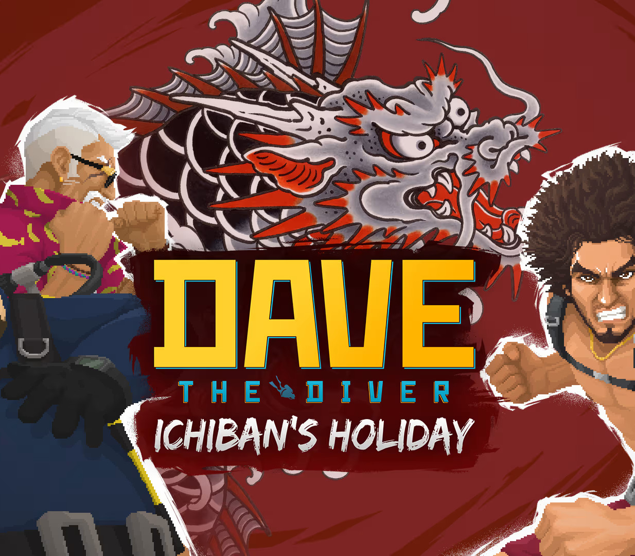 DAVE THE DIVER - Ichiban's Holiday Content Pack DLC PC Steam CD Key Logo