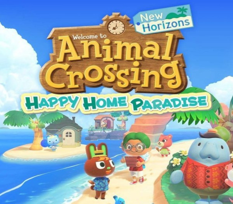Animal Crossing: New Horizons - Happy Home Paradise DLC EU Nintendo Switch CD Key Logo