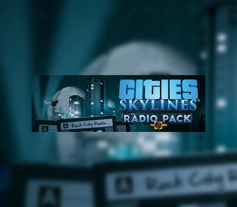 Cities: Skylines - Radio Station DLC Bundle Steam CD Key Logo