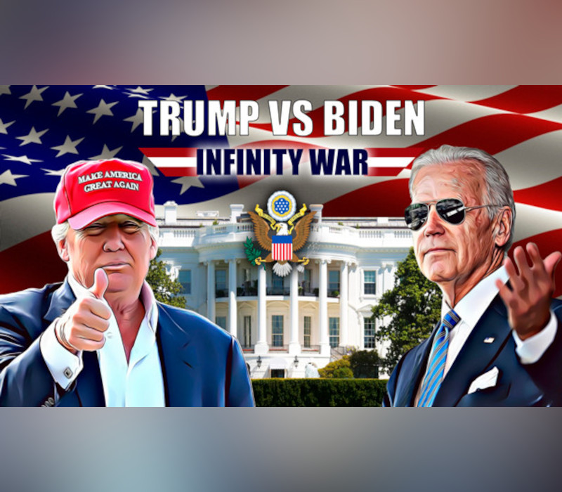 Trump vs Biden - Infinity War PC Steam CD Key Logo