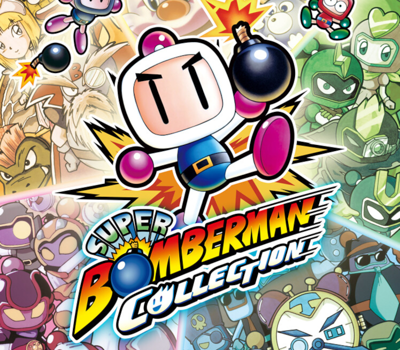 Super Bomberman Collection EU PC Steam CD Key Logo
