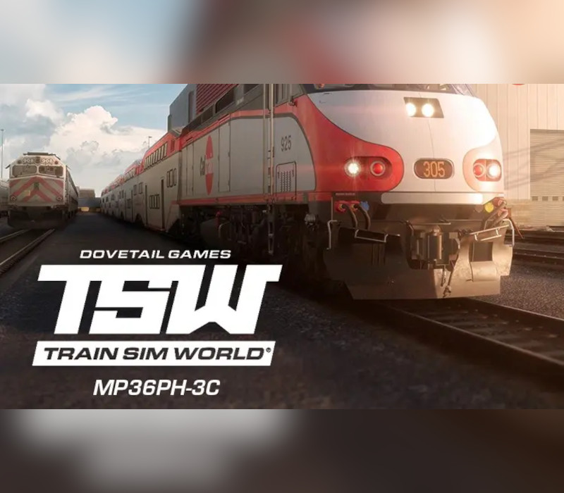 Train Sim World - Caltrain MP36PH-3C Baby Bullet Loco Add-On DLC Steam CD Key Logo