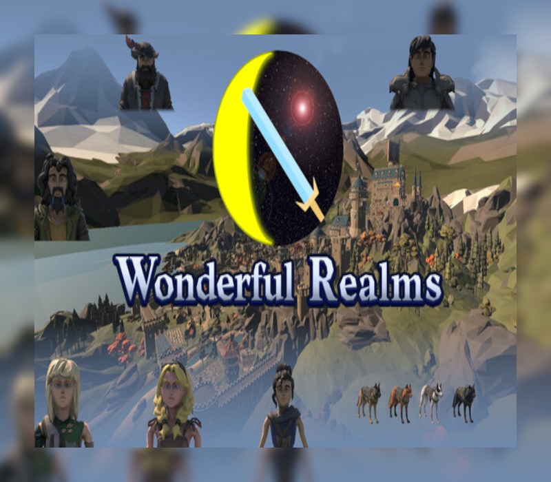 Wonderful Realms PC Steam CD Key Logo