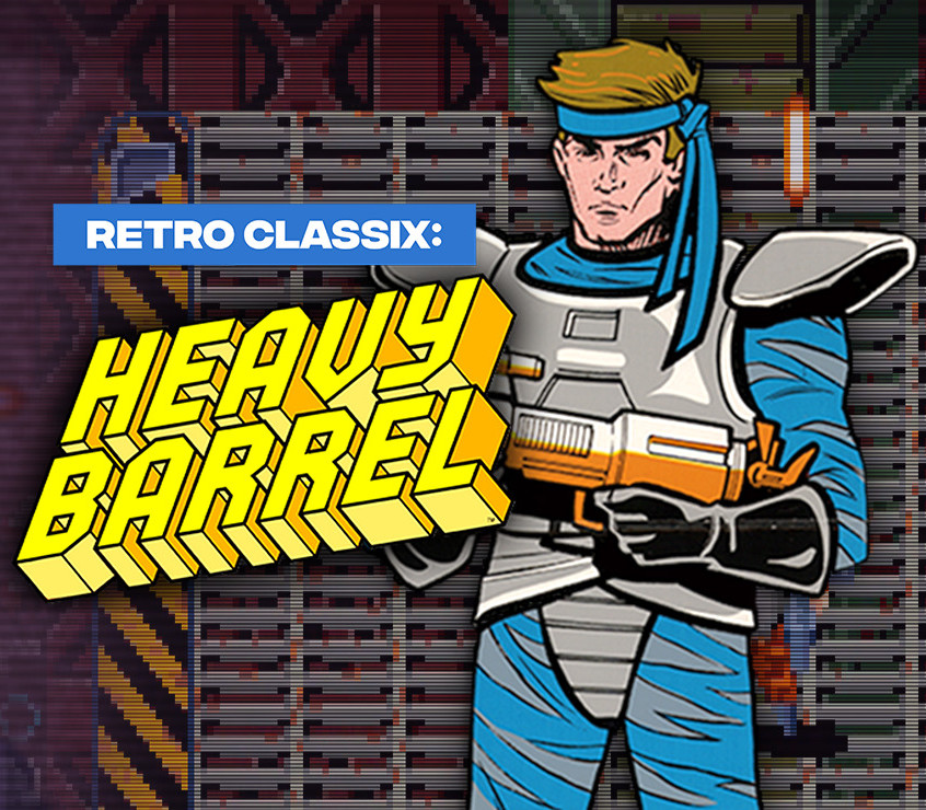 Retro Classix: Heavy Barrel PC Steam CD Key Logo