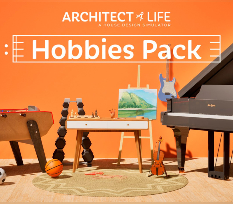 Architect Life: A House Design Simulator - Hobbies Pack DLC PC Steam CD Key Logo