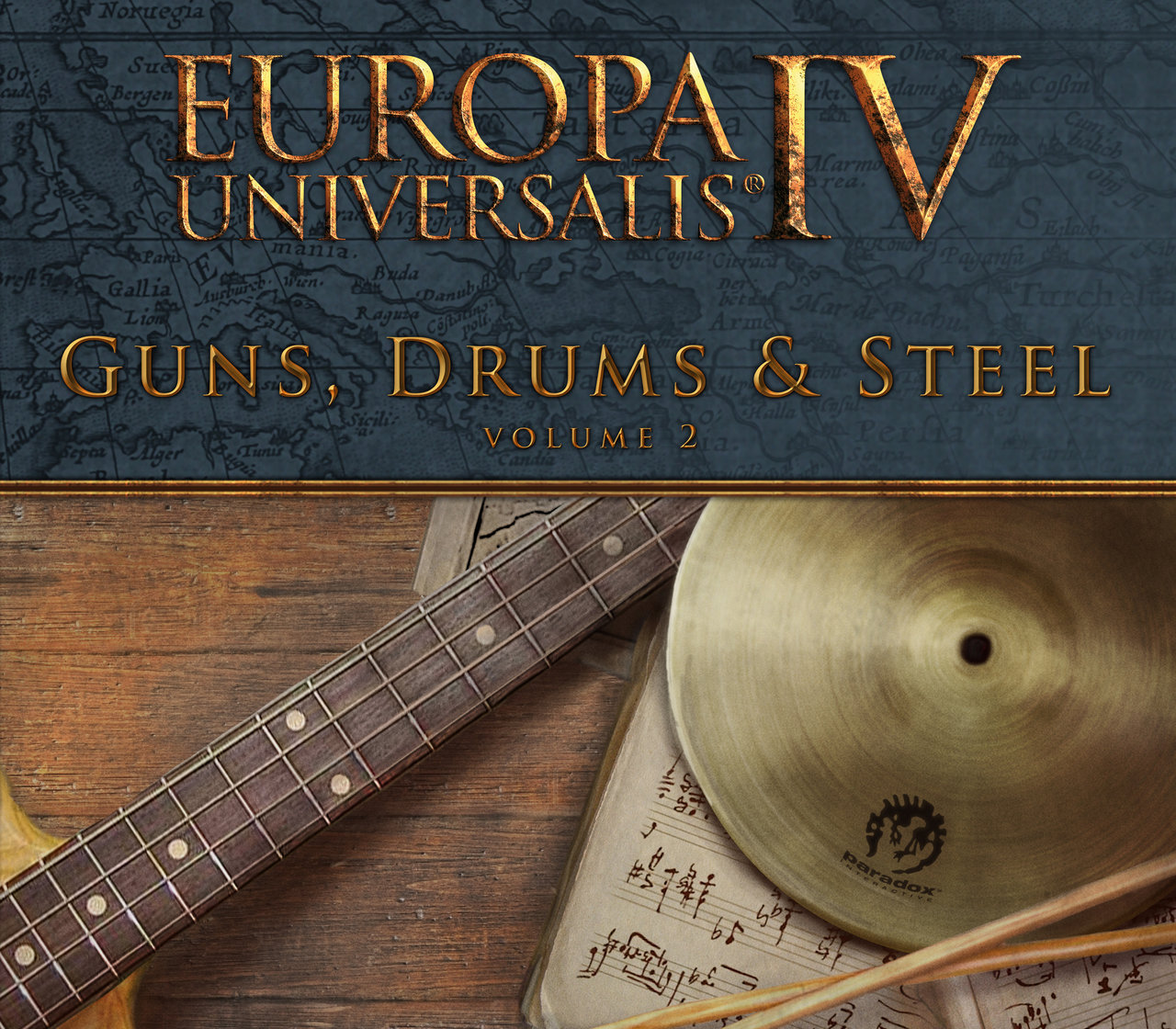 Europa Universalis IV - Guns, Drums and Steel Vol. 3 Music Pack DLC Steam CD Key Logo