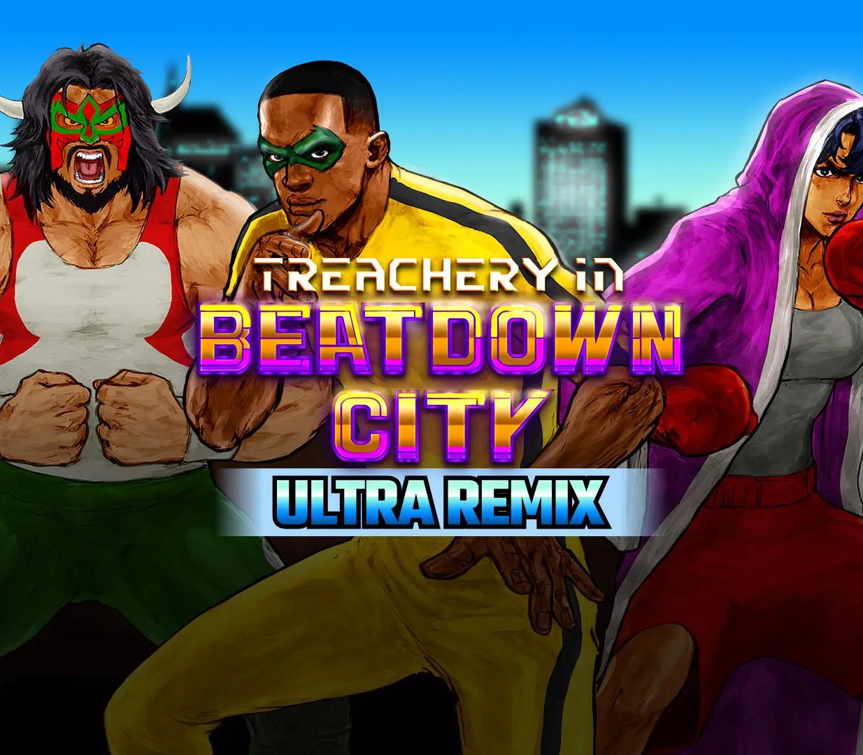 Treachery in Beatdown City - Ultra Remix DLC EU XBOX One / Xbox Series X|S CD Key Logo