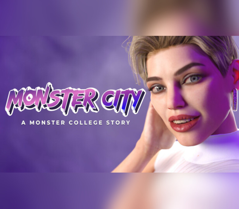 Monster City: A Monster College Story PC Steam CD Key Logo
