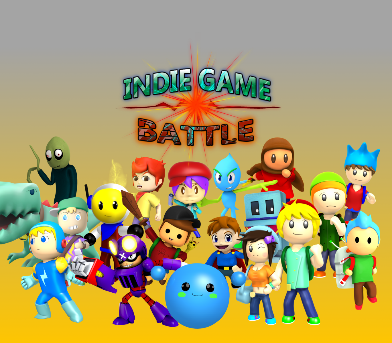 Indie Game Battle Steam CD Key Logo