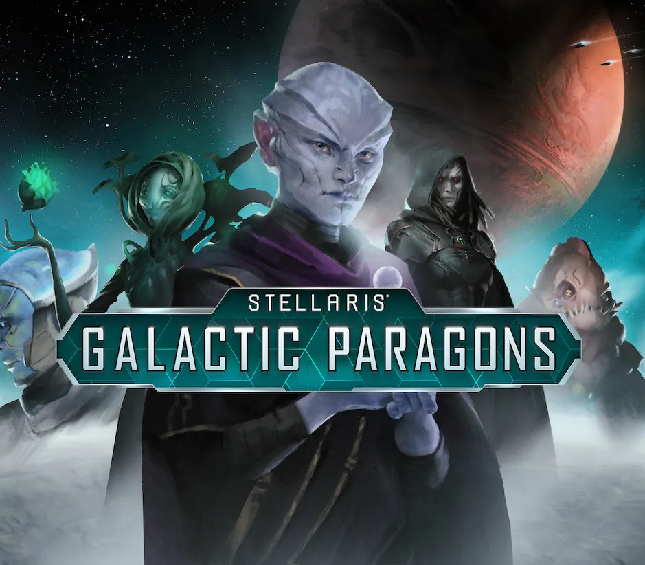 Stellaris - Galactic Paragons DLC EU Steam CD Key Logo