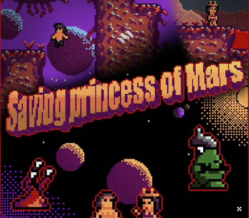 Saving Princess Of Mars PC Steam CD Key Logo