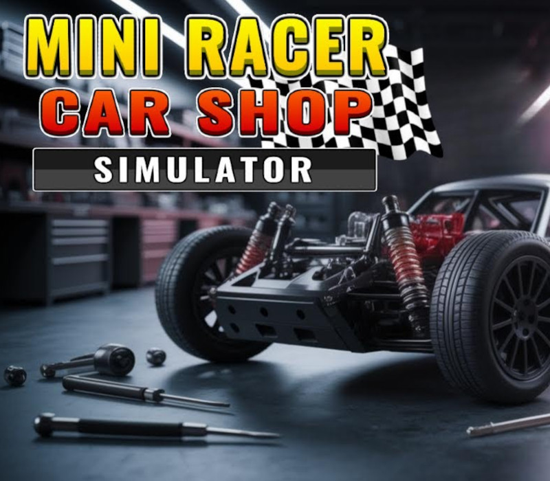 Mini Racer Car Shop Simulator PC Steam CD Key Logo