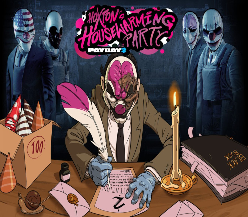 PAYDAY 2 - Hoxton's Housewarming Party DLC PC Steam CD Key Logo