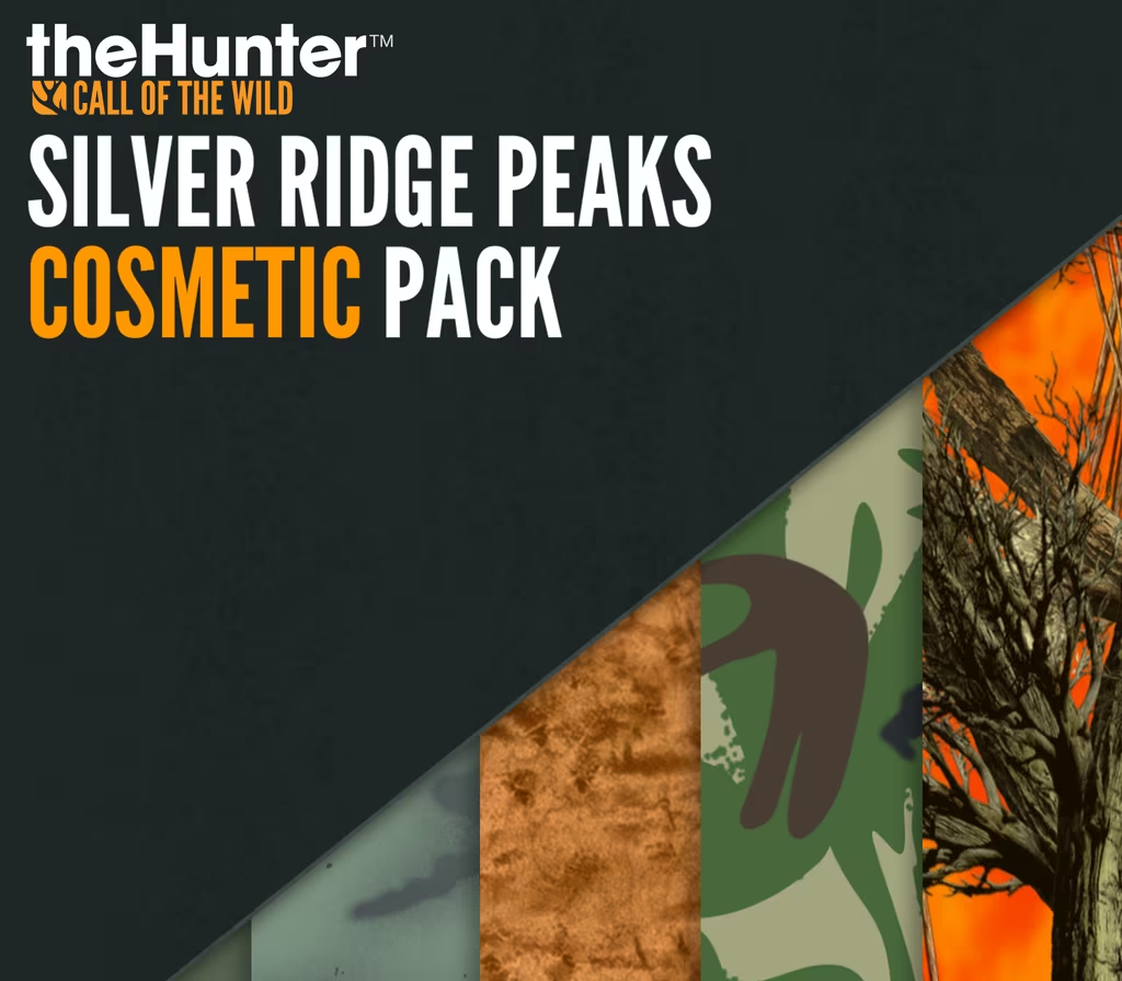 theHunter: Call of the Wild - Silver Ridge Peaks Cosmetic Pack DLC PC Steam CD Key Logo