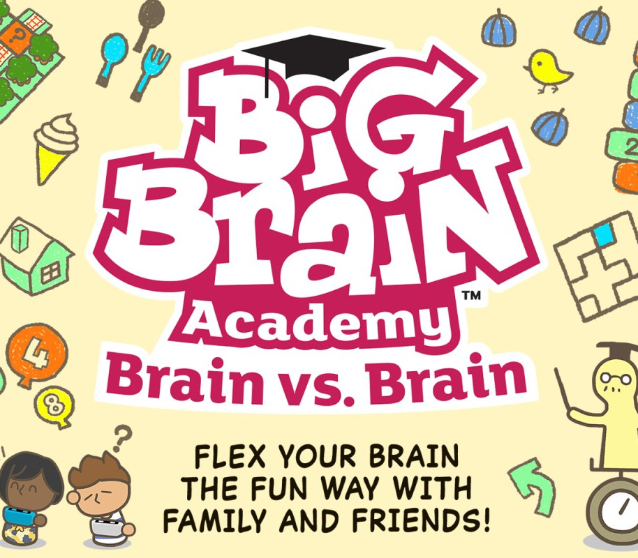Big Brain Academy: Brain vs Brain EU Nintendo Switch CD Key Logo