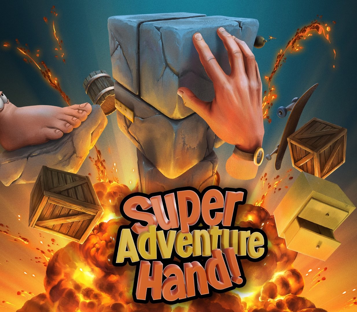 Super Adventure Hand PC Steam CD Key Logo