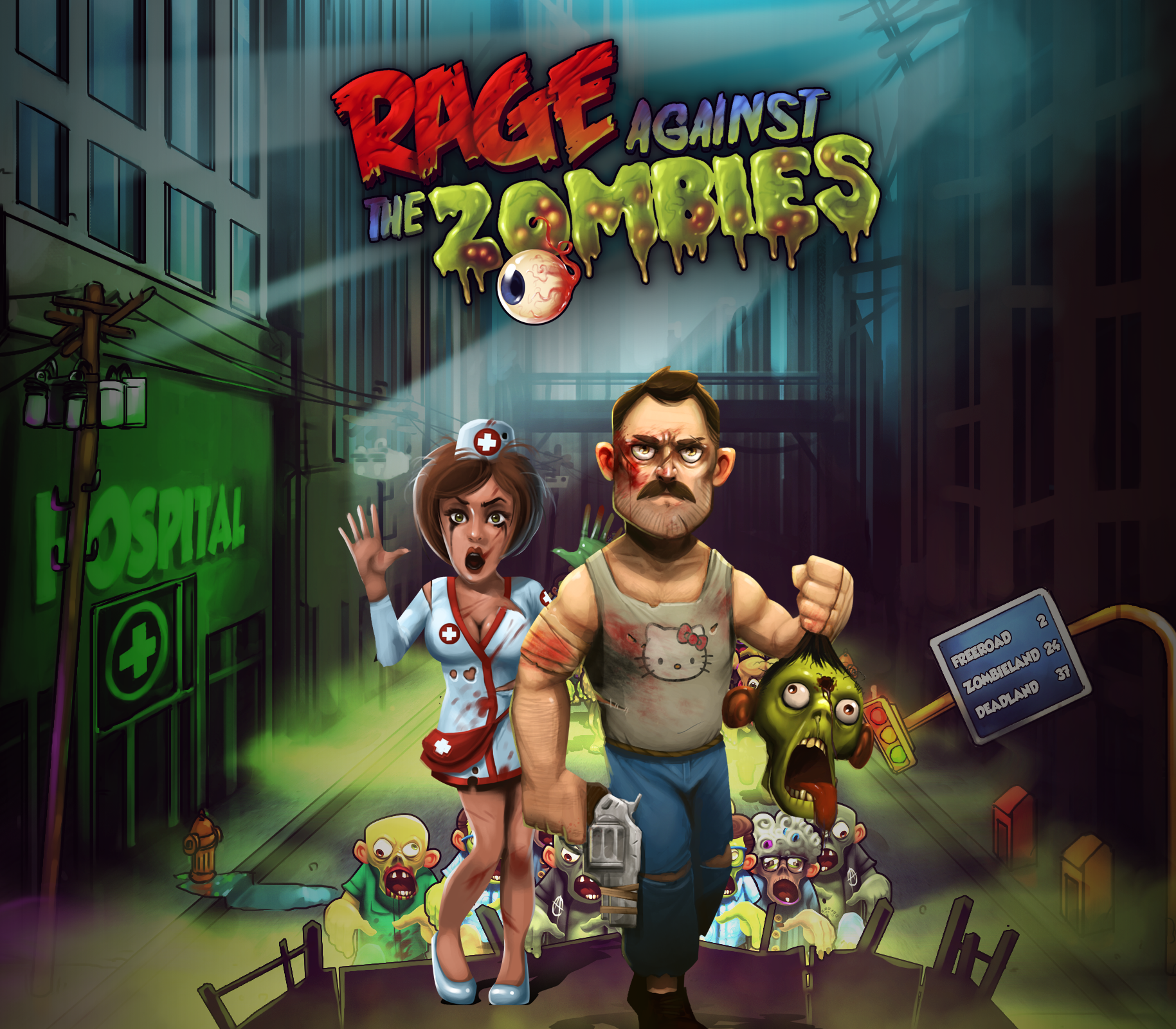 Rage Against The Zombies Steam CD Key Logo