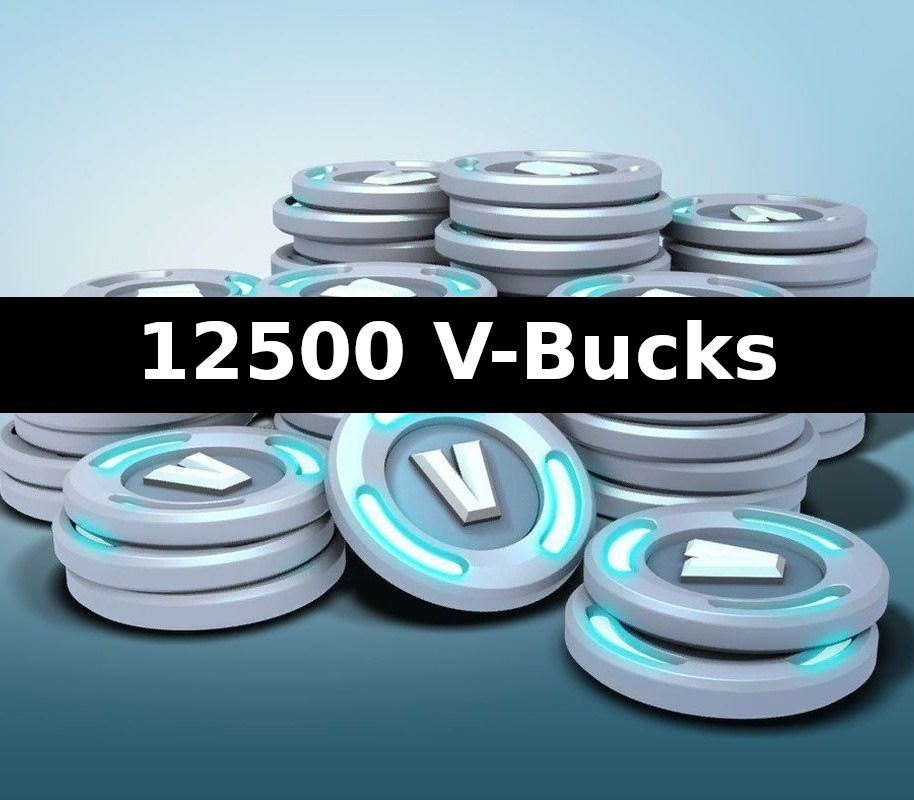 Fortnite 12500 V-Bucks US Epic Games Logo