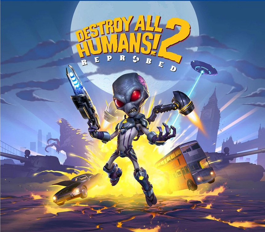 Destroy All Humans! 2 Reprobed NA PS4 CD Key Logo