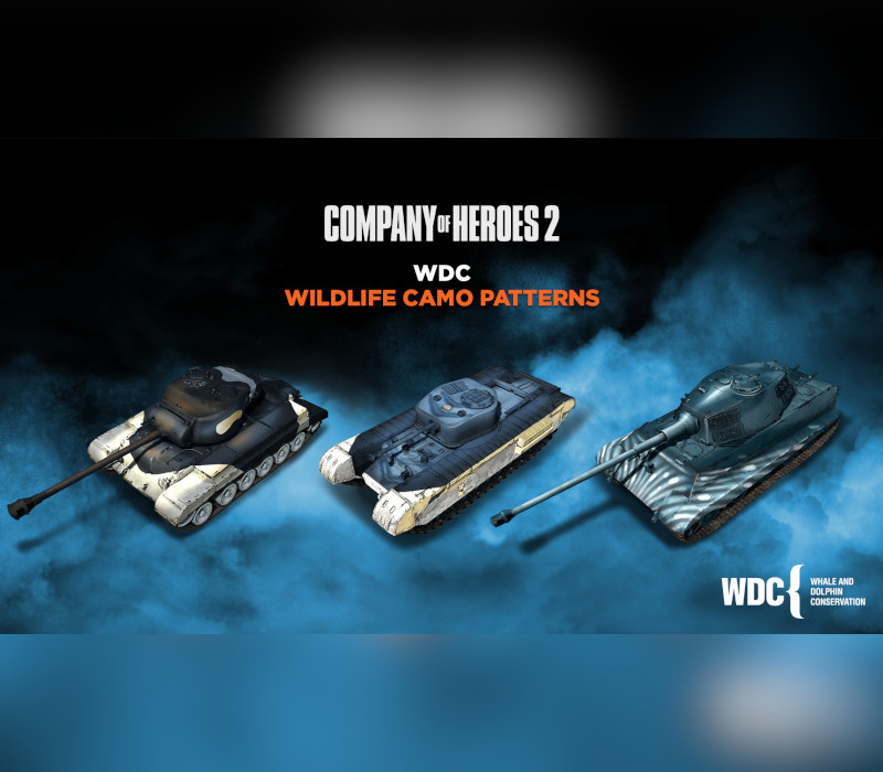 Company of Heroes 2 - Whale and Dolphin Conservation Charity Pattern Pack DLC PC Steam CD Key Logo