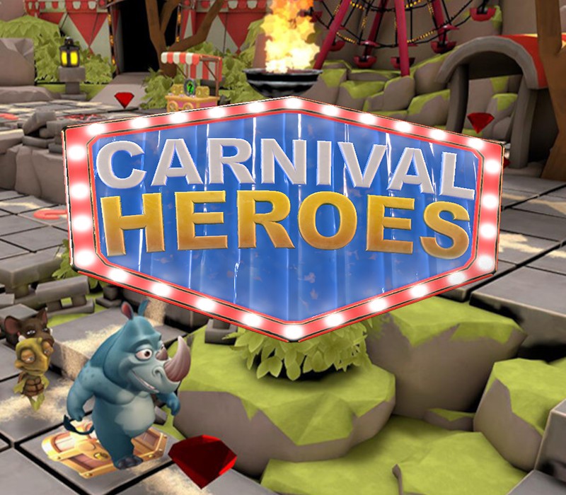 Carnival Heroes - Super party minigames PC Steam CD Key Logo