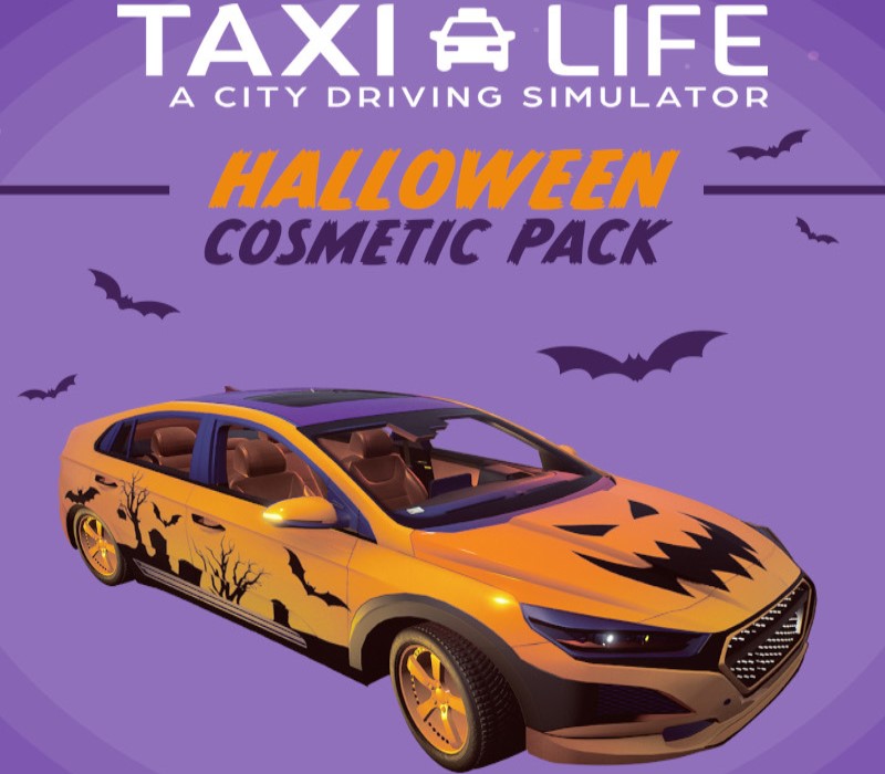 Taxi Life: A City Driving Simulator - Halloween Cosmetic Pack DLC PC Steam CD Key Logo