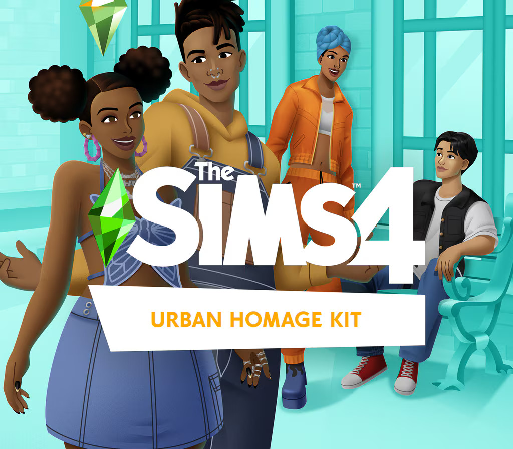 The Sims 4 - Urban Homage Kit DLC PC EA App CD Key Logo