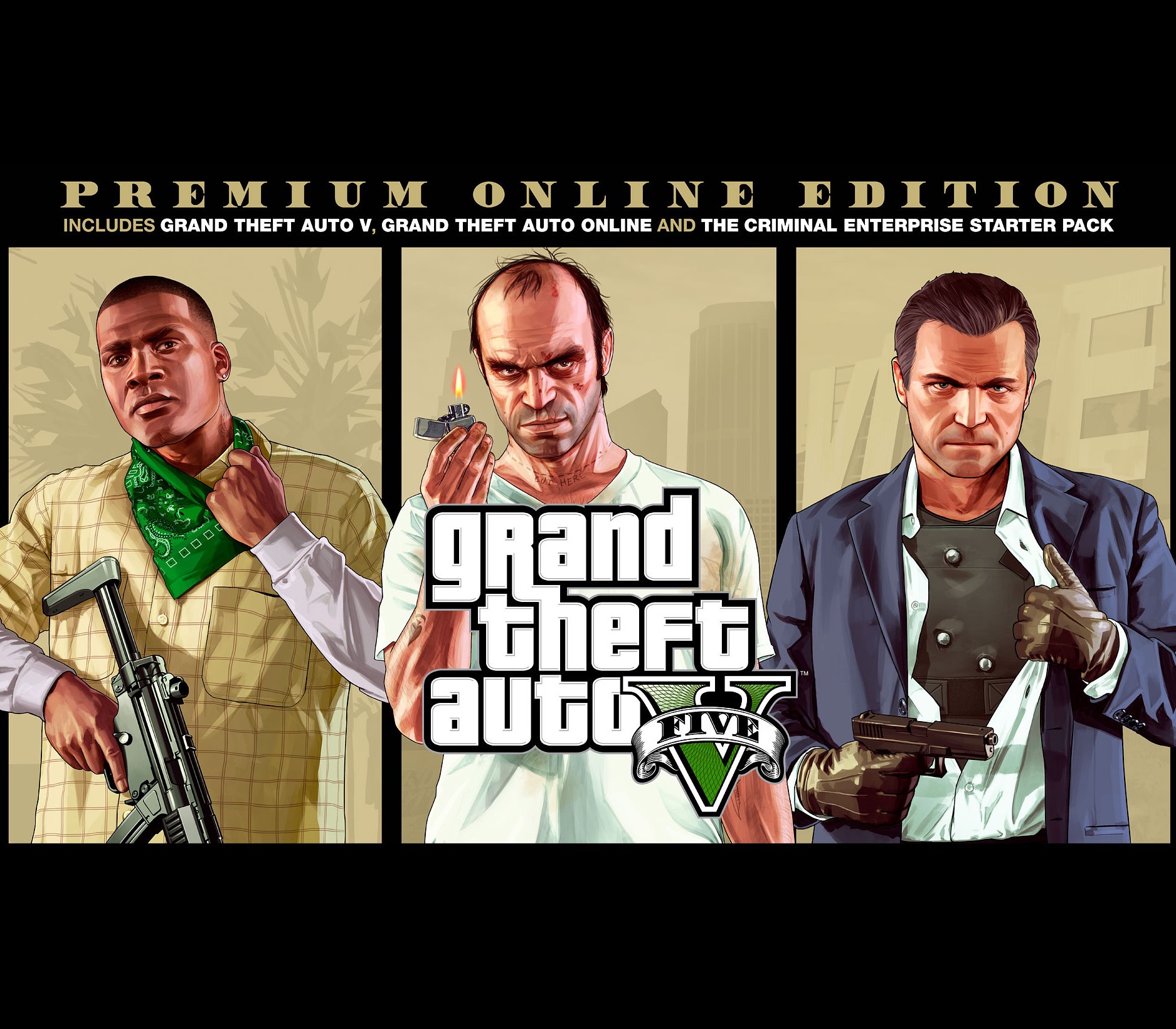 Grand Theft Auto V: Premium Online 2017 Edition AR XBOX One / Xbox Series X|S CD Key Logo