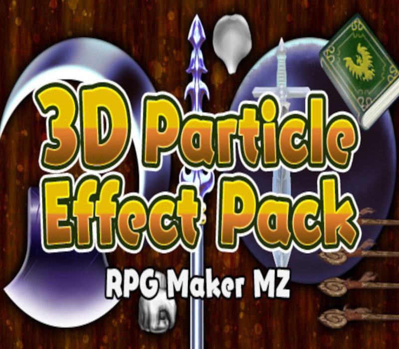 RPG MAKER MZ - 3D Particle Effect Pack DLC PC Steam CD Key Logo