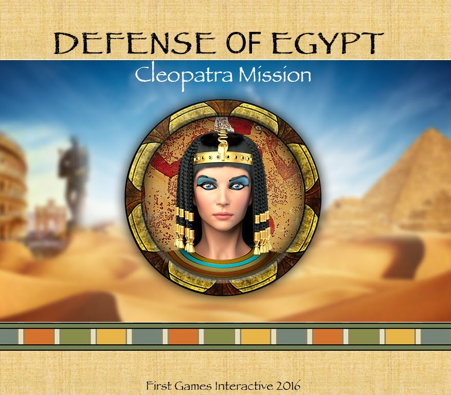 Defense of Egypt: Cleopatra Mission Steam CD Key Logo
