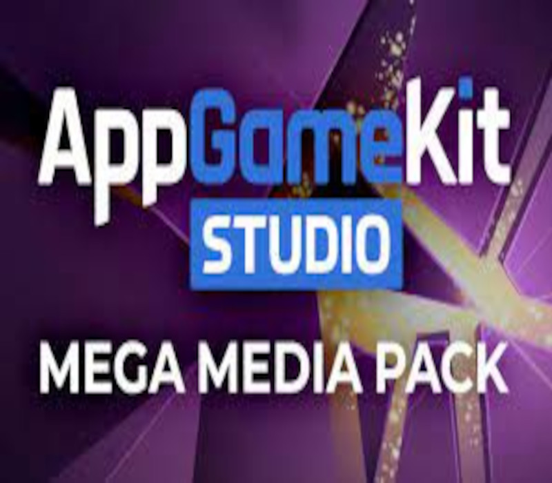 AppGameKit Studio - MEGA Media Pack DLC Steam CD Key Logo