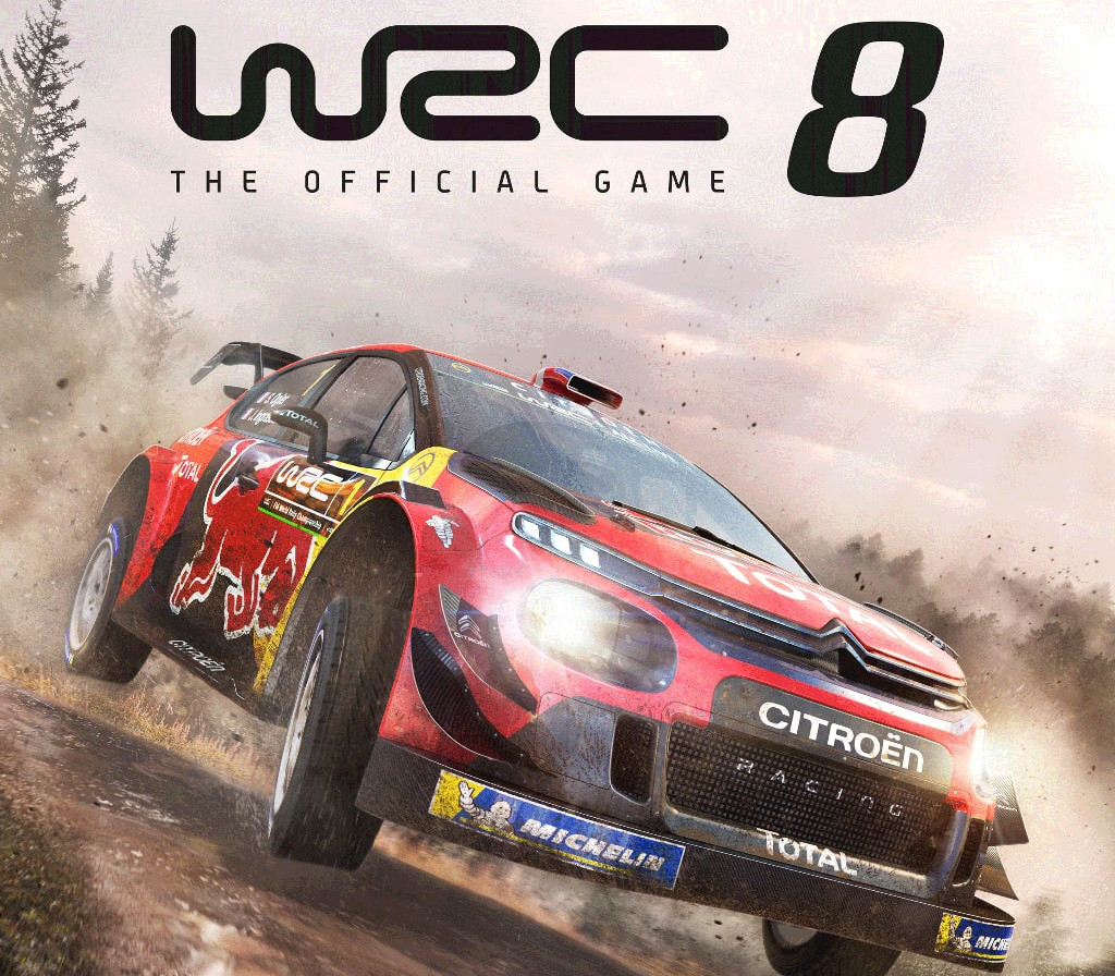 WRC 8 FIA World Rally Championship Season Pass Steam CD Key Logo