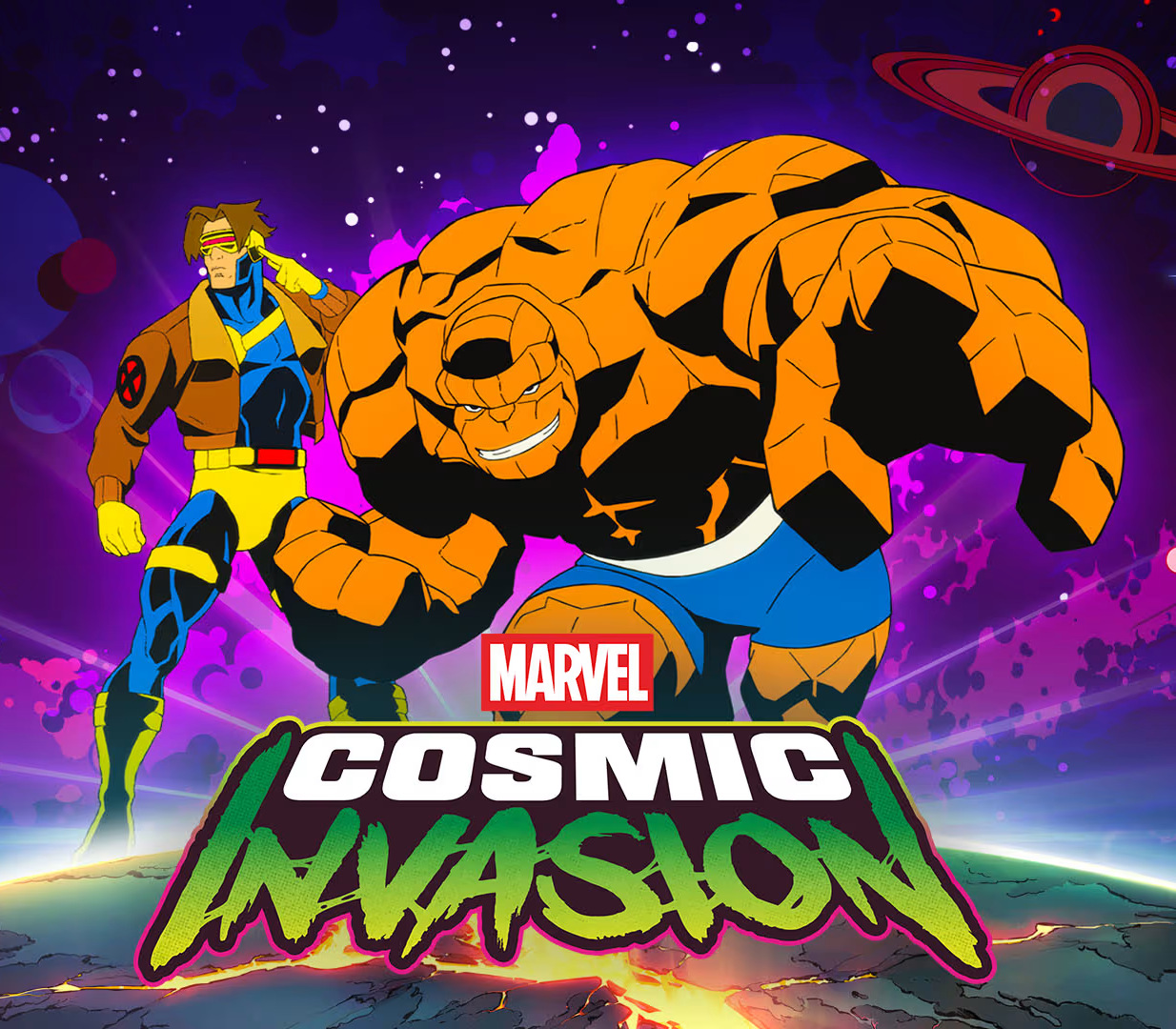 MARVEL Cosmic Invasion - Cyclops & The Thing DLC PC Steam CD Key Logo