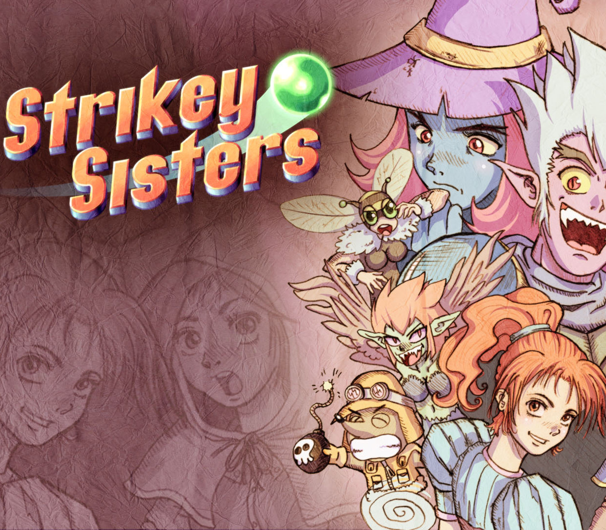 Strikey Sisters Steam CD Key Logo