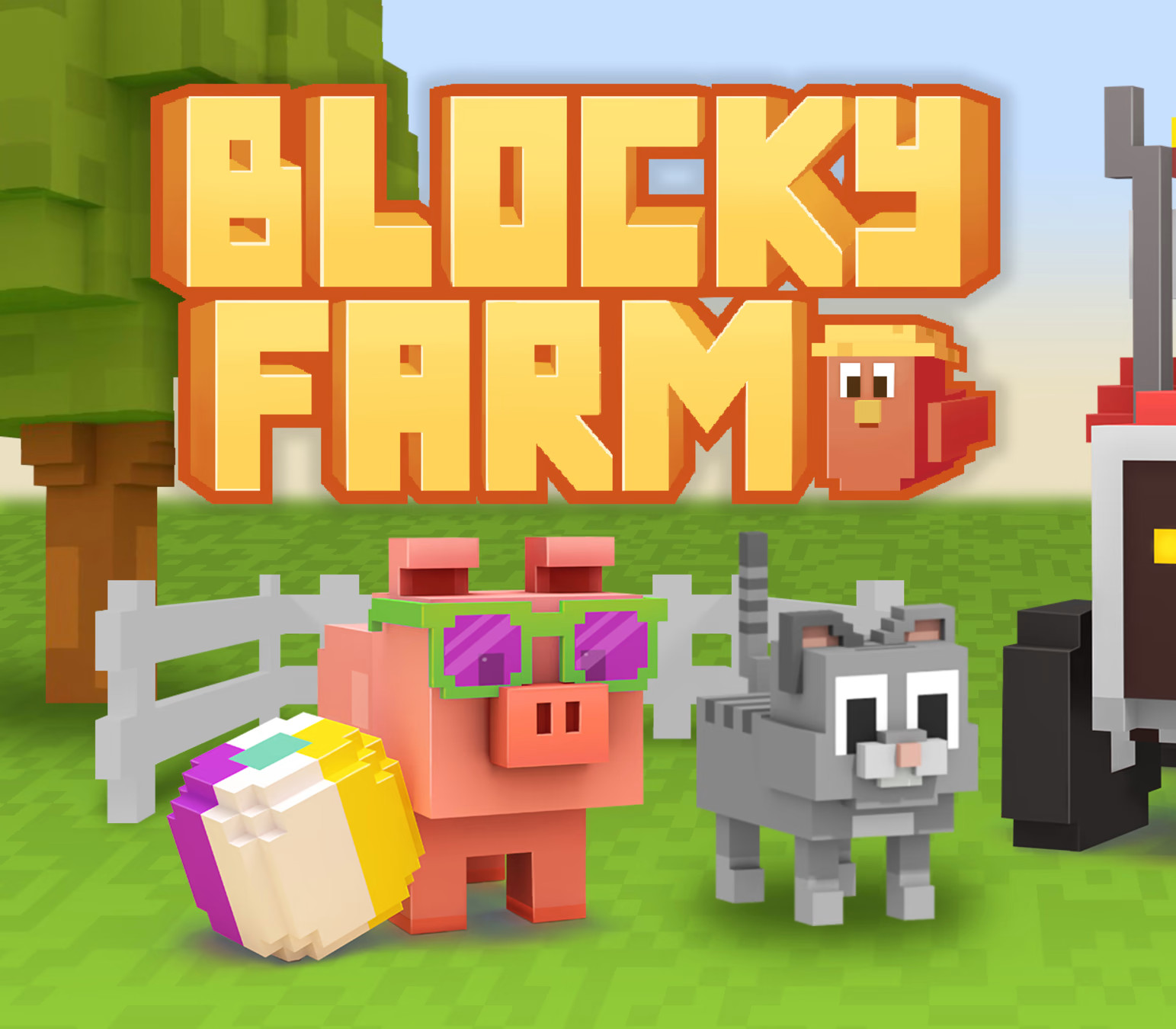 Blocky Farm PC Steam CD Key Logo