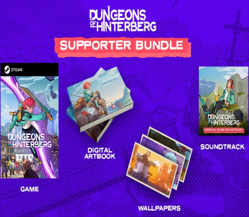 Dungeons of Hinterberg - Supporter Bundle PC Steam CD Key Logo