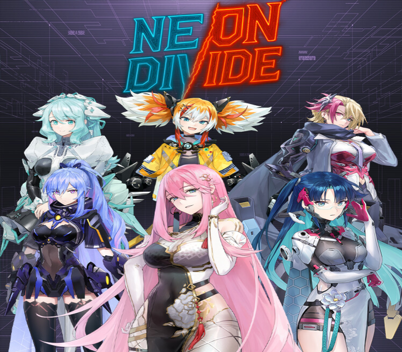 Neon Divide PC Steam CD Key Logo