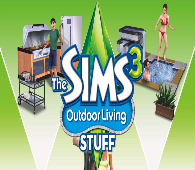 The Sims 3 - Outdoor Living Stuff DLC PC EA App CD Key Logo
