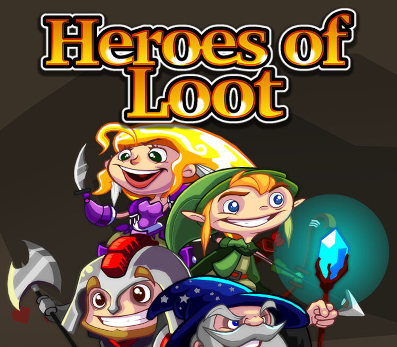 Heroes of Loot PC Steam CD Key Logo