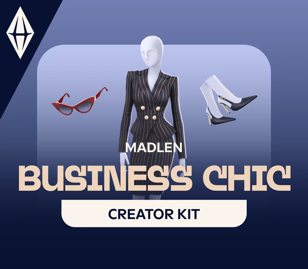 The Sims 4 - Business Chic Kit DLC EU PC EA App CD Key Logo