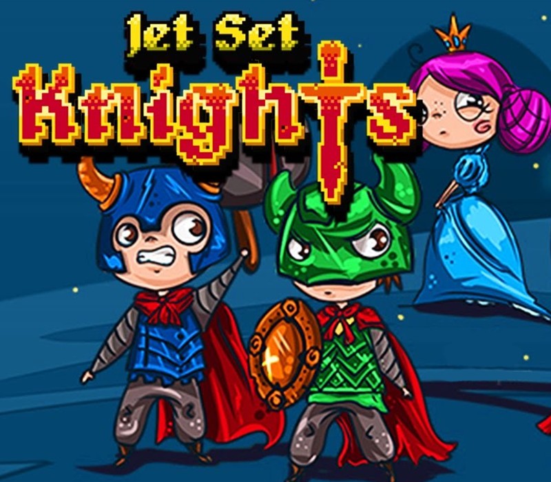 Jet Set Knights PC Steam CD Key Logo