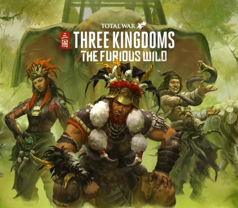 Total War: THREE KINGDOMS - The Furious Wild DLC PC Steam CD Key Logo