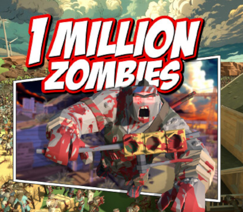 1 Million Zombies Steam CD Key Logo