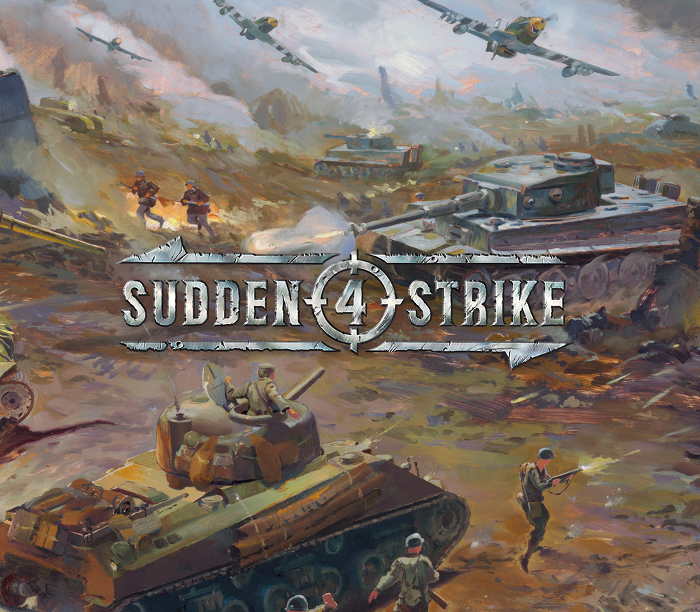 Sudden Strike 4: Complete Collection EU PC Steam CD Key Logo