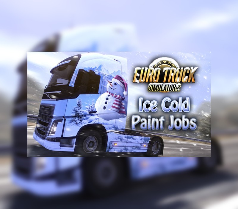 Euro Truck Simulator 2 - Ice Cold Paint Jobs Pack DLC Steam CD Key Logo
