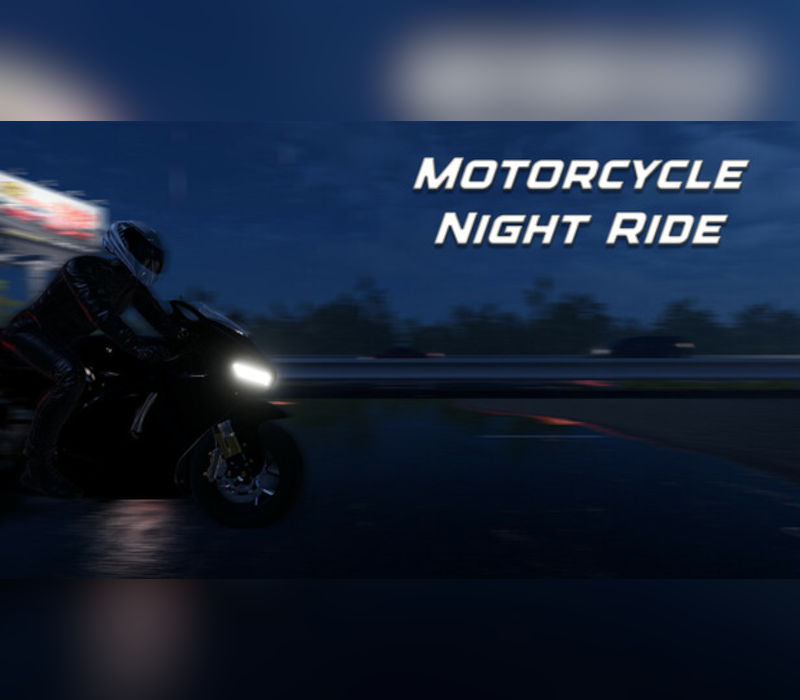 Motorcycle Night Ride PC Steam CD Key Logo