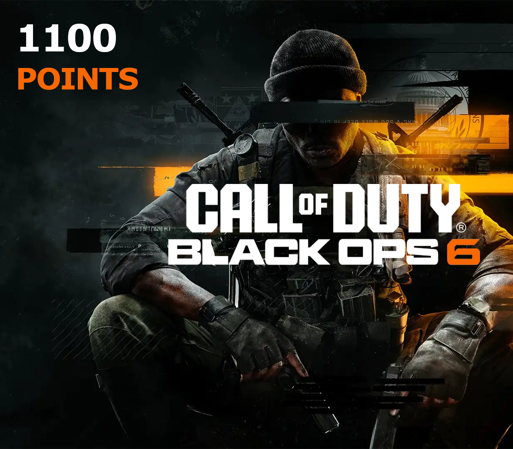 Call of Duty: Black Ops 6 - 1100 COD Points DLC XBOX One / Xbox Series X|S CD Key Logo