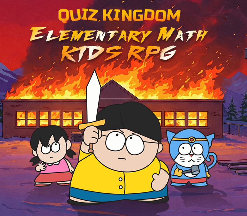 Quiz Kingdom: Elementary Math Kids RPG PC Steam CD Key Logo